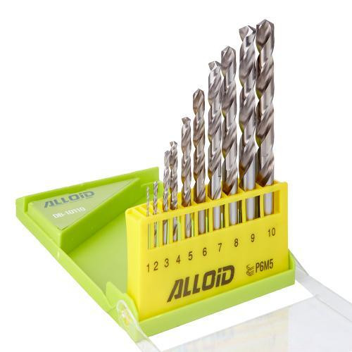 Alloid. Набір свердел по металу 1-10мм 10од. Р6М5 Одесса - изображение 2