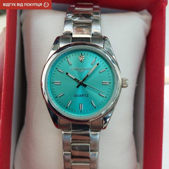 Годинник жіночий наручний Chronos Travel Сріблястий Київ - фото 6
