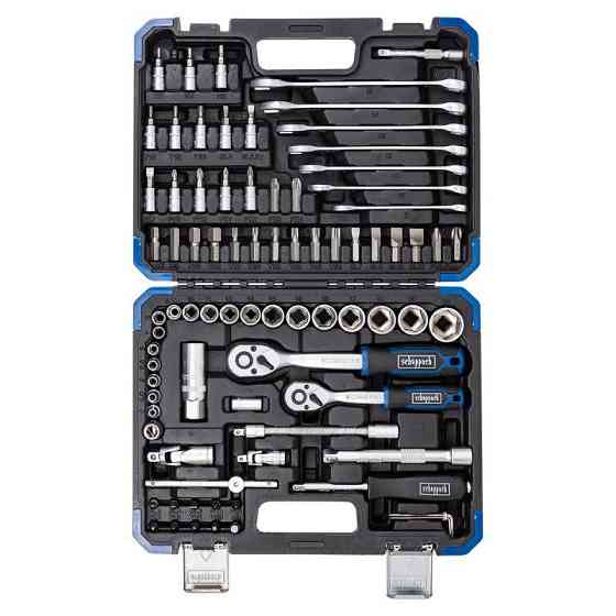 Набір інструменту 82 предмети 1/4"&3/8" (6-гр.) (4-22 мм) SCHEPPACH SCH-4821-5DS Одеса