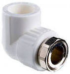 Колено белое(Угол) KALDE накидная гайка КНГ ∅ 20х3/4 Харьков - изображение 5