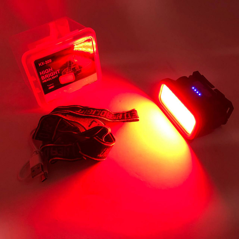 Фонарик налобник, Фонарь налобный для рыбалки Police, Мощный фонарик светодиодный на голову RU-32 Львов - изображение 6