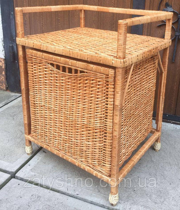 Комод  плетеный на 1 шуфляду  с полкой Киев - изображение 5