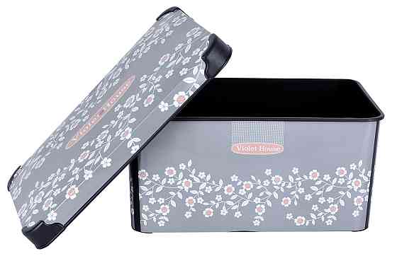 Контейнер Violet House 0647 Decor Antracite Flowers 10 л (6822859) Киев