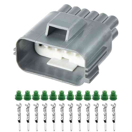 Роз'єм конектор 12-кон., 7282-5545-1 YAZAKI Америка, Японія універс., Моторний відсік, Ford, Mazda, Toyota Київ