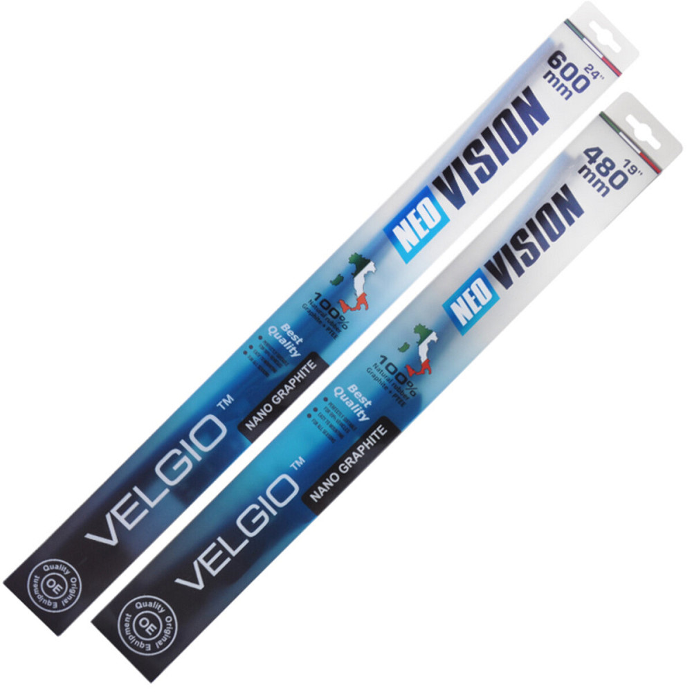 Комплект щіток склоочисників безкаркасних Velgio Neo Vision для BMW 5 Series 2011-2019 Київ - фото 1