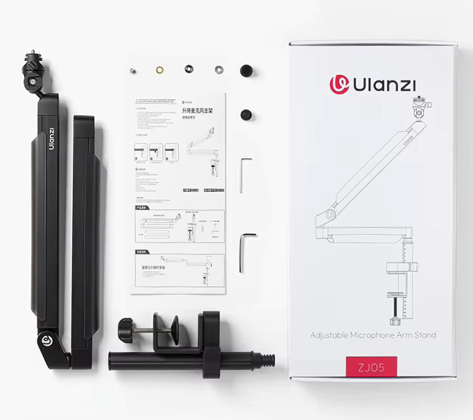 Держатель микрофона камеры над столом Boom Arm Ulanzi ZJ05 Киев - изображение 7