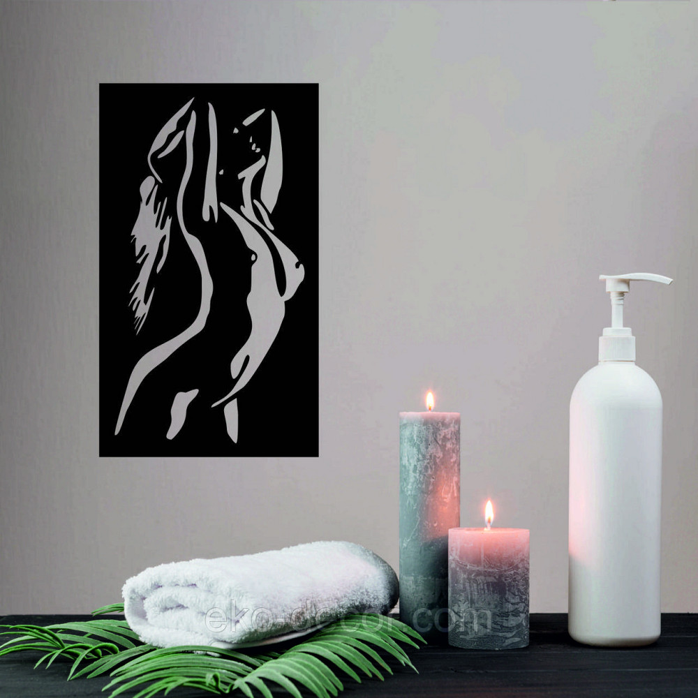 Декоративне настінне Панно «Силует жінки», Декор на стіну Київ - фото 7