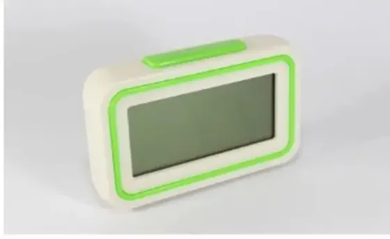 Голосовые часы, будильник UKC KK-9905 TR White/Green Коломия