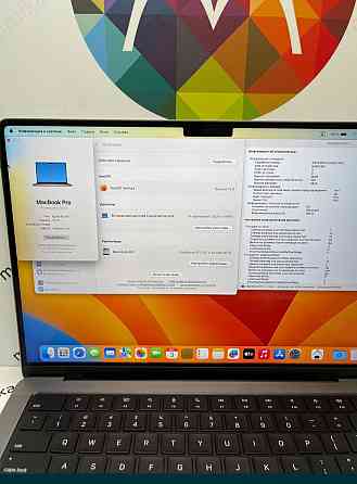 MacBook Pro 14 M2 Pro 10/16 GPU 16RAM 512SSD Space Gray 54 цикла. Київ
