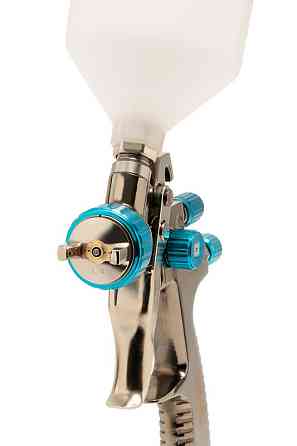 Фарбопульт MASTERTOOL LVLP ВБ 600 мл пластик Ø1.4 мм 125-170 л/хв 1.5-2.5 бар 80-8802 Рівне