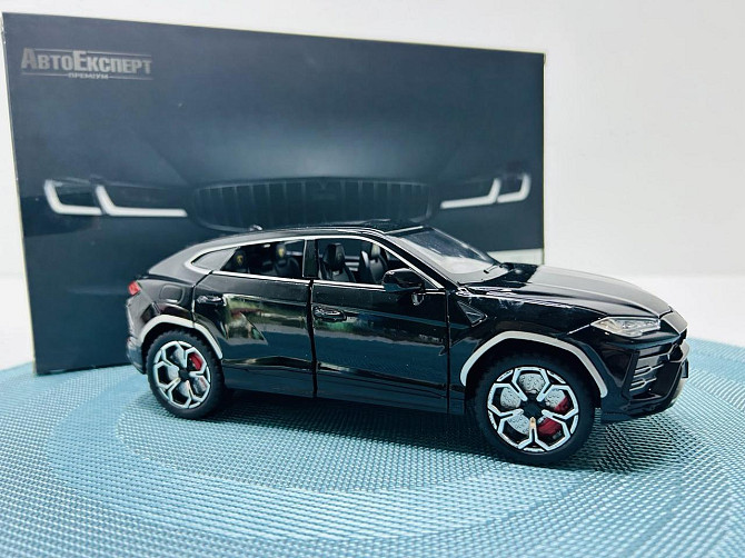 Машинка металева TK Union Lamborghini Urus інерційна відчиняються двері капот багажник 1:24 Чорна (GT - 06441) Чернігів - фото 10
