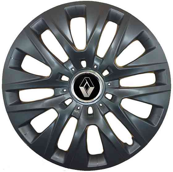 Автомобільні модельні ковпаки R16 SJS Renault 429 4шт, чорні Київ