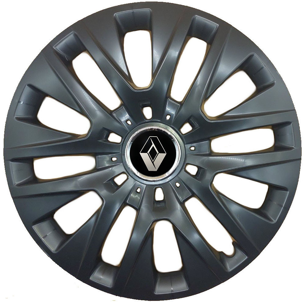 Автомобільні модельні ковпаки R16 SJS Renault 429 4шт, чорні Київ - фото 1
