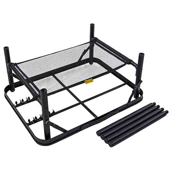 Стол Bo-Camp Garland 60x45 cm Black/Wood look (1404195) Вінниця