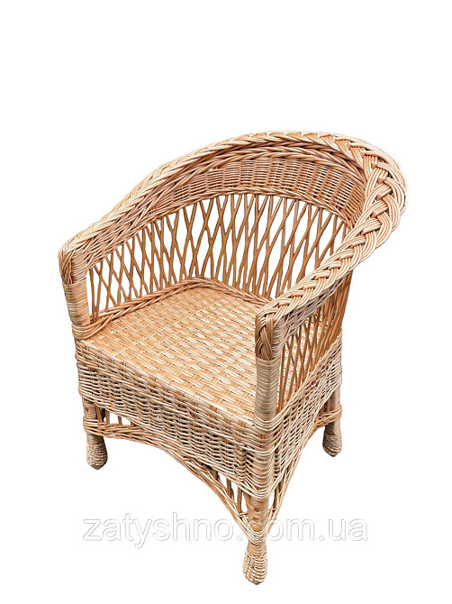 Кресло плетеное удобное Киев - изображение 8