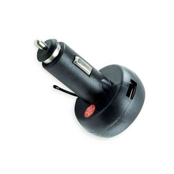 Вольтметр-термометр с дисплеем в прикуриватель , 12/24В c USB зарядкой 2,1А VST Мукачево