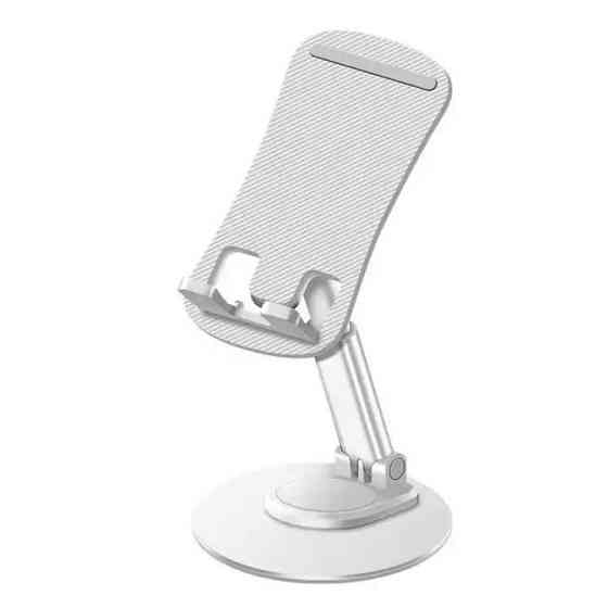 Підставка-тримач настільна для телефону JK08, складна, біла Кам'янець-Подільський