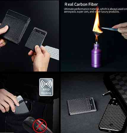 Cartholder monocarbon edc blackpack. Харків