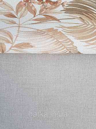 Обои винил на флизелине Rasch Florentine 1.06х10 однотонные мелкая полоска под ткань матовые коричневые Киев