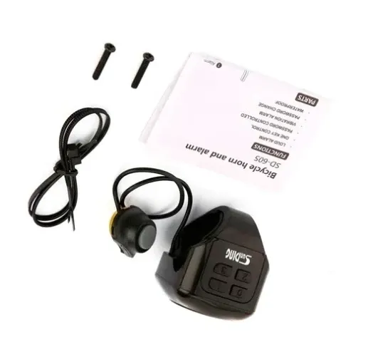 Водонепроникна сигналізація для велосипеда SunDing SD-605 Київ - фото 6