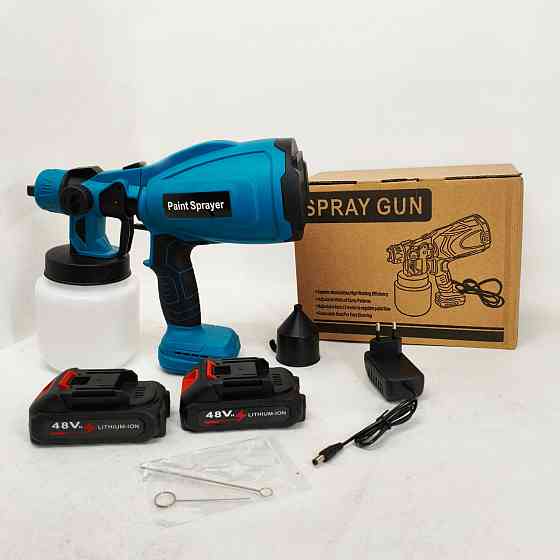 Аккумуляторный краскораспылитель P-002 Paint Spray Pot QE-43 Львов