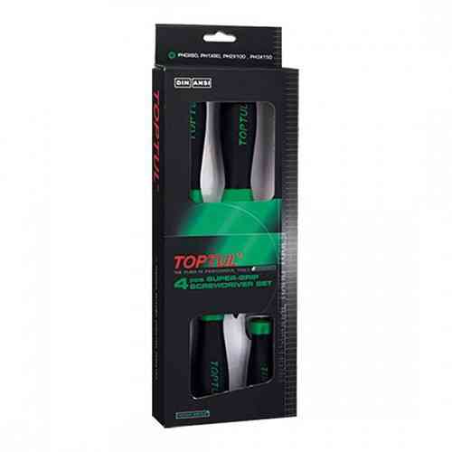 Набір хрестових викруток TOPTUL 4 од. GAAE0401 Одеса