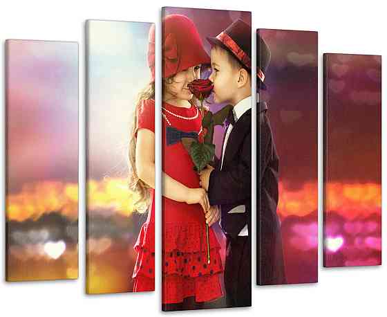 Модульна картина Дети Троянда Art-57_5 Київ