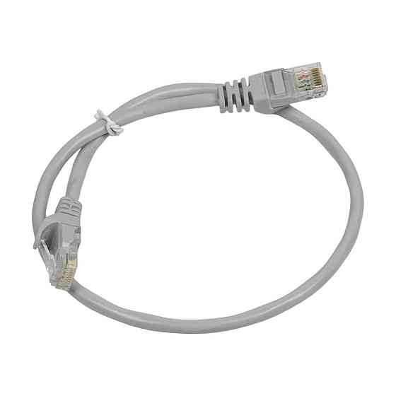 Патч-корд мережевий Trinix UTP, RJ-45, CAT.5 0.5m Gray (73-00606) Киев