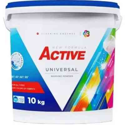 Стиральный порошок Active PR Universal С ароматом свежести 10 кг + Дозатор (4820196010692) Вінниця