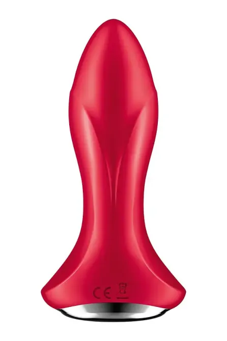 Анальна смарт-вібропробка із перлинним масажем Satisfyer Rotator Plug 1+ Red Львів - фото 7