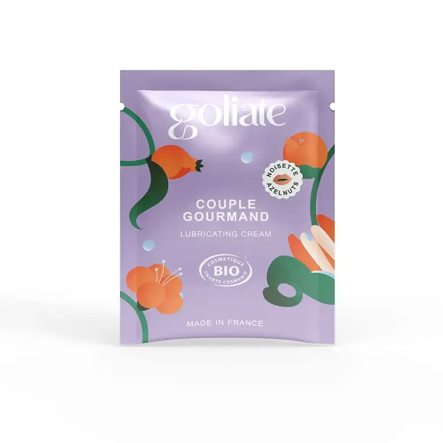 Пробник масажної олії Goliate Couple Gourmand Noisette 2 мл Львов - изображение 1