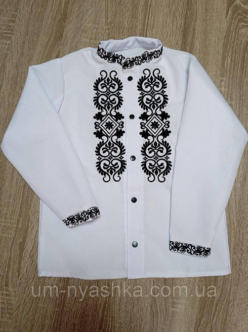 Хлопчача вишиванка "Орнамент2" на кнопках Кривий Ріг - фото 3