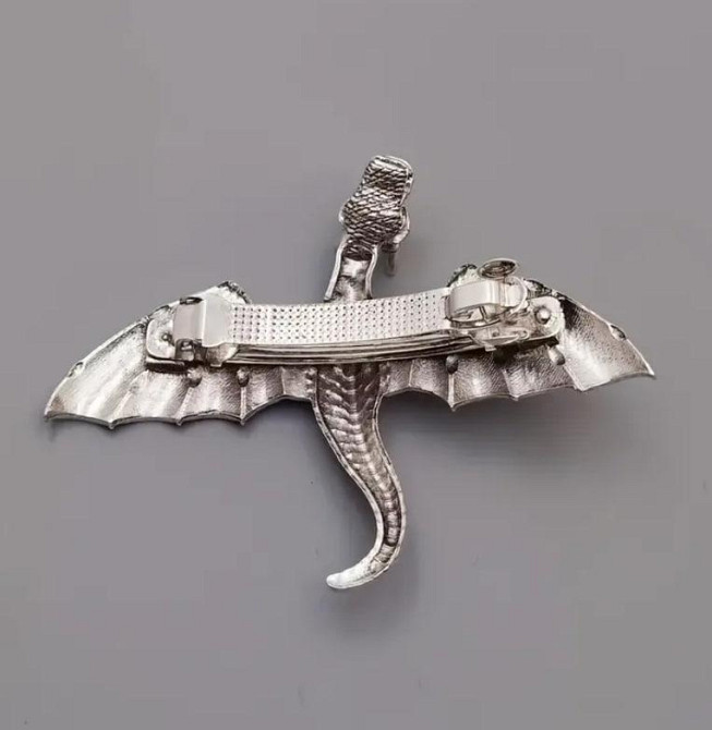 Винтажная заколка для волос с драконом викингов, украшение для волос, ,1 шт Киев - изображение 3