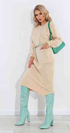 Довга в'язана сукня (48-52) Київ