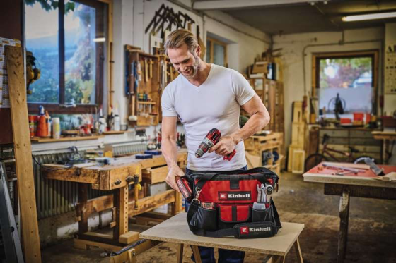 Якісна сумка Einhell Bag 45/29 : вантажопідйомність до 20 кг (4530074) Київ
