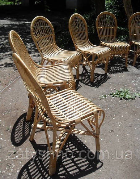 Крісло-стіл плетене ручної роботи Київ - фото 2