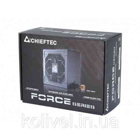 БЖ 400W Chieftec FORCE CPS-400S, 120 mm, >85%, Retail Box (CPS-400S) Київ