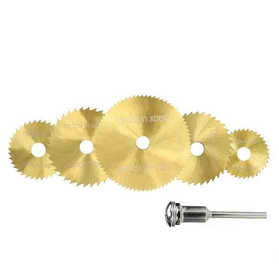 Набор отрезных кругов 6шт с держателями 22-50мм Киев