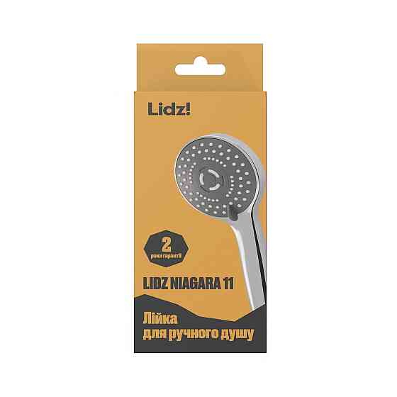 Лійка для ручного душу Lidz Niagara 11 98 мм округла LDNIA11CRM35464 Chrome Київ