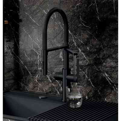 Змішувач Elleci Ventum pure black 86 Вінниця