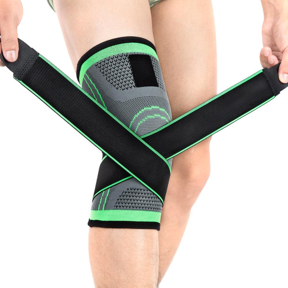 Бандаж колінного суглоба XL, KNEE SUPPORT WN-26, Зелений / Фіксатор колінного суглоба / Наколінник еластичний Київ - фото 6
