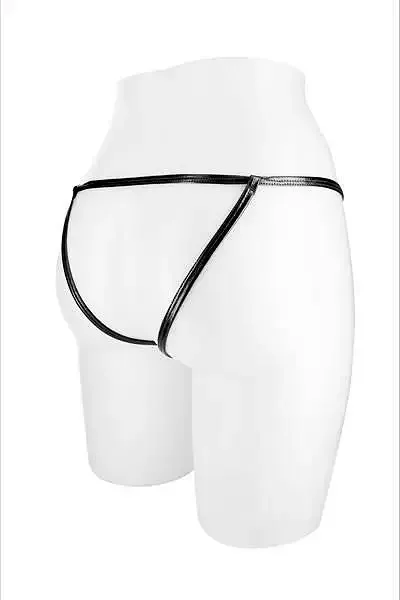 Трусики-стрінги з доступом Fashion Secret ANGELA Black Львов - изображение 2