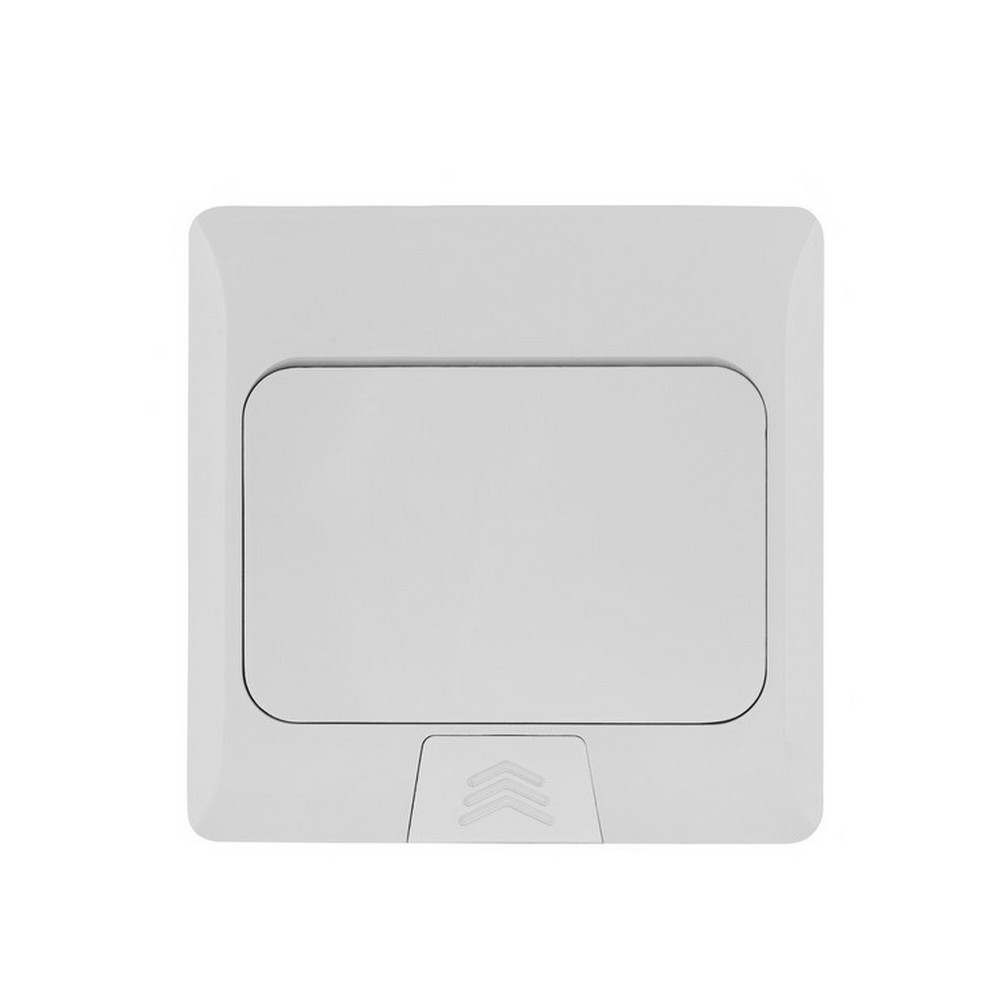 Розетковий люк підлоговий LIVOLO білий, вбудований у підлогу, пустий корпус без розеток для наповнення будь-якими модулями, з кришкою, IP44, алюміній, Коломыя - изображение 2