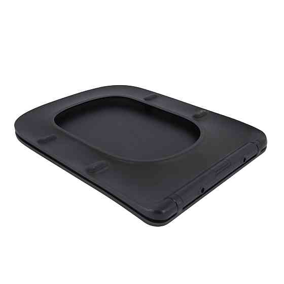 Qtap Сиденье для унитаза (Tern 490) 435x344x50 мм, Matt Black, с микролифтом, Slim Duroplast, Quick Release QTSC179MB47354 Киев