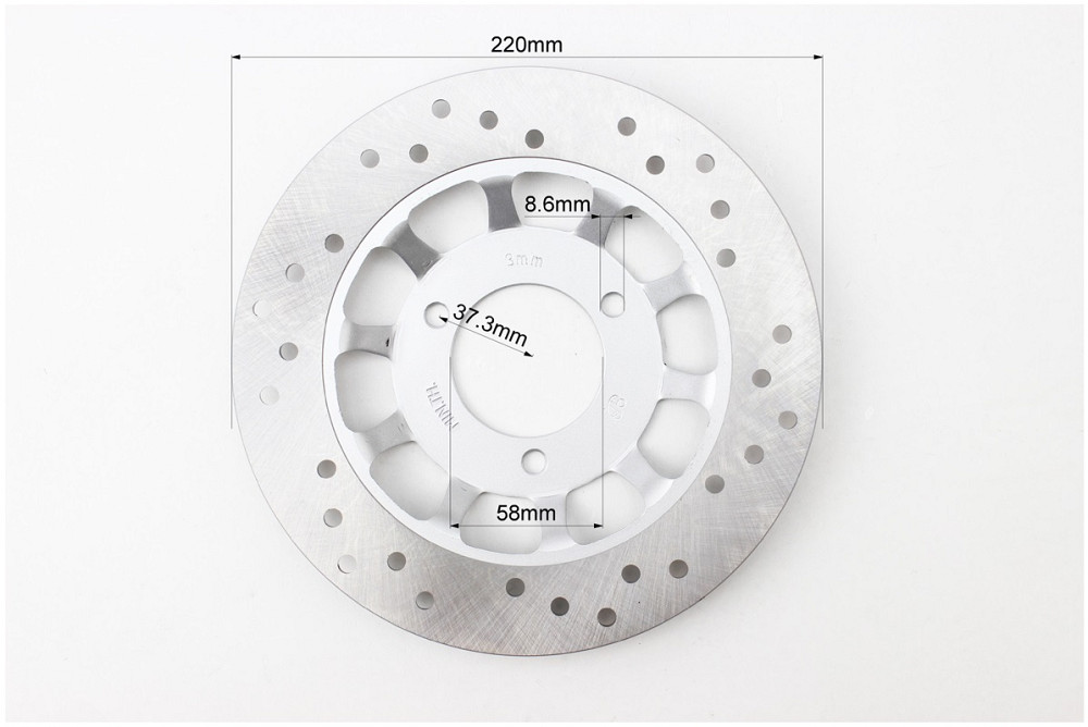 Диск гальмівний передній, тип 1 Київ - фото 2