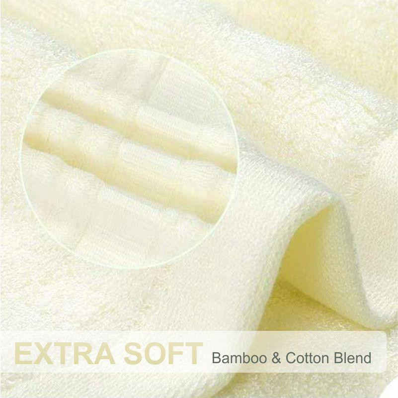 Набор Полотенец Lovely Svi - Комплект Банных Полотенец 3 шт: 70 x 140 см, 50 x 90 см, 33 x 33 см Бежевый Киев - изображение 2