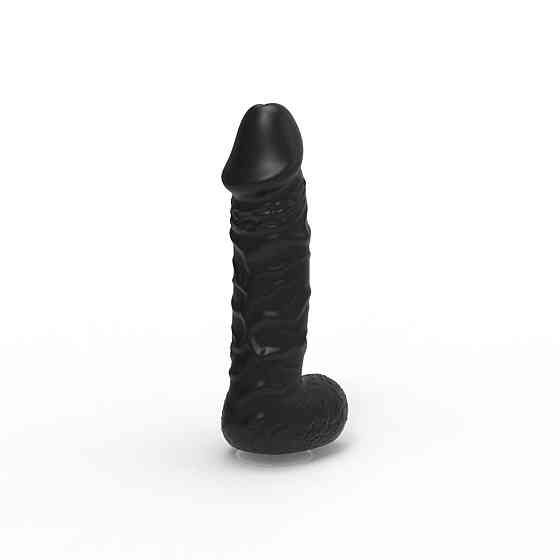 Крафтове мило-член із присоскою Чистий Кайф LARGE Black, натуральне Sex Aura Київ