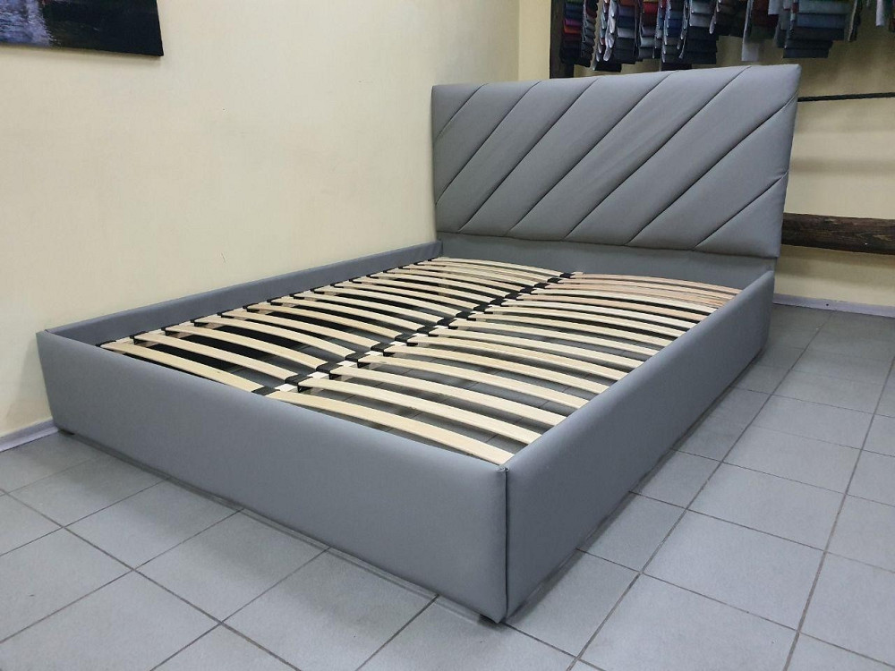 Ліжко SherridanDesign без підйомного механізму 160x190 бордовий Київ - фото 3