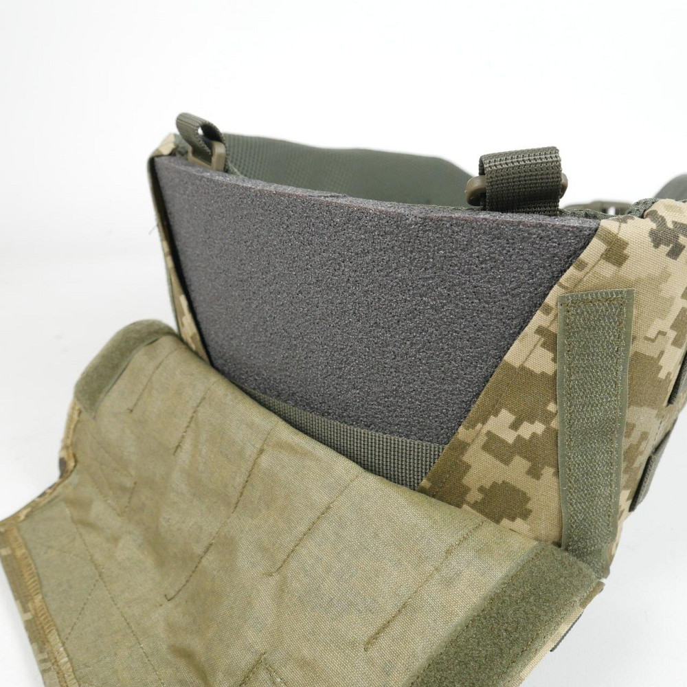 Тактичний розвантажувальний пояс-ремінь Kiborg R-1 матеріал Cordura Nylon 1000D широкий тактичний рпс пояс для зсу     WAR Львів - фото 8