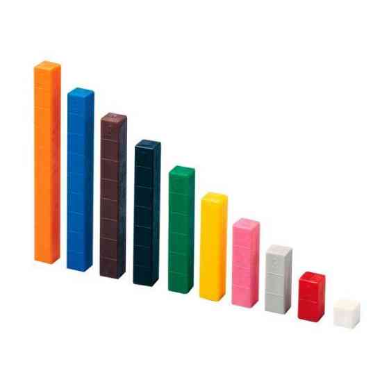 Набір для рахування Gigo Палички Кюїзенера 250 шт. (1028-250R) Харків